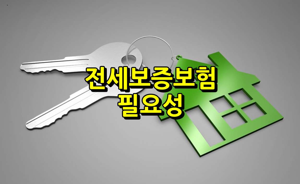 전세보증보험 필요성